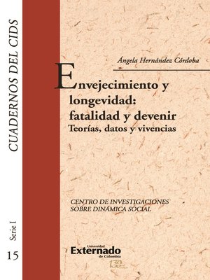 cover image of Envejecimiento y longevidad